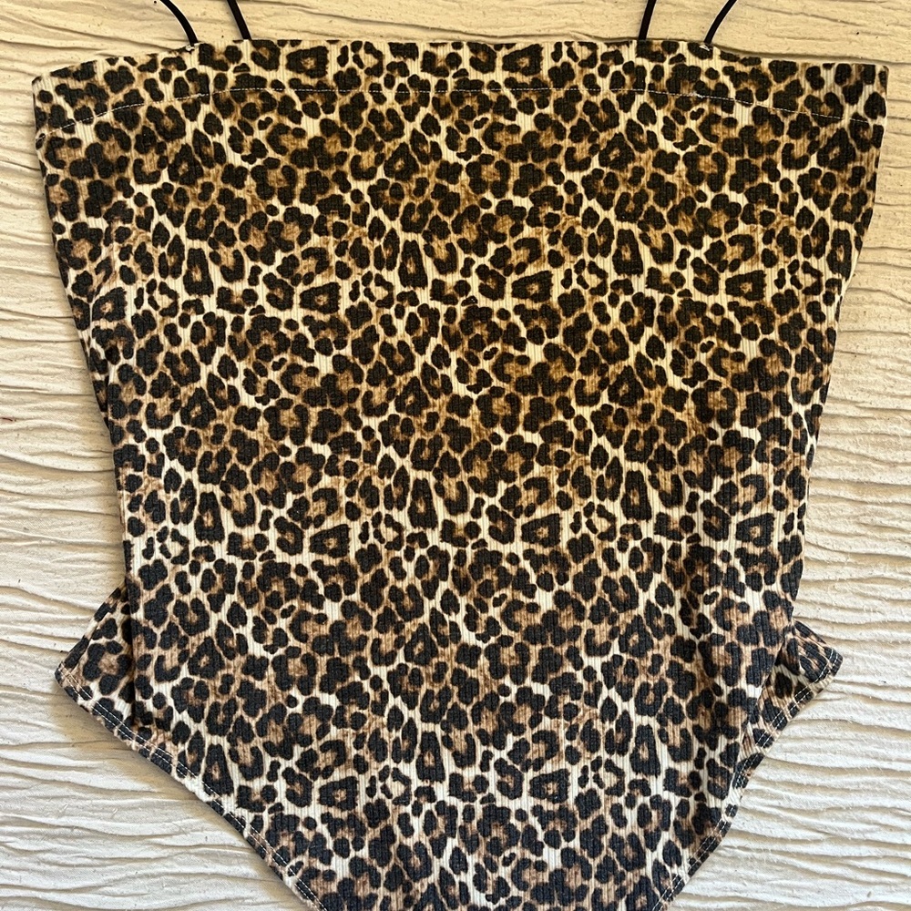 AE Leopard Print Bodysuit
